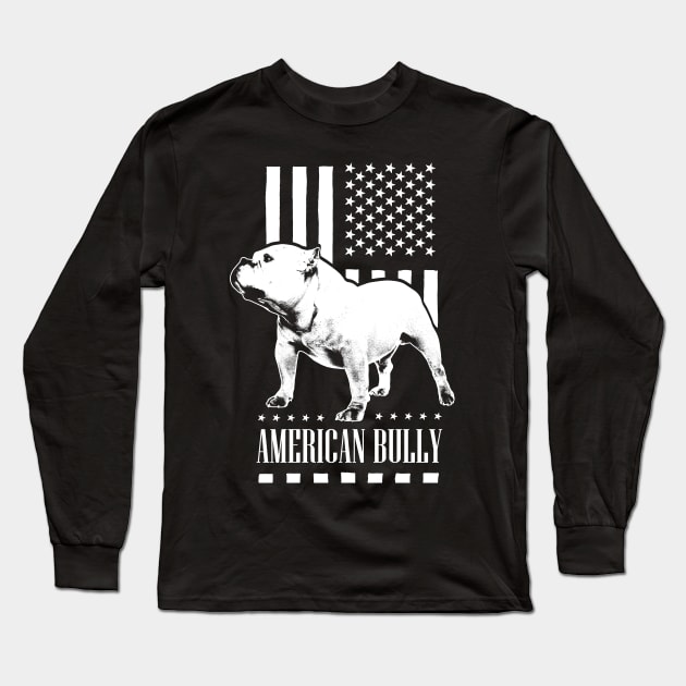 American Bully Long Sleeve T-Shirt by Nartissima